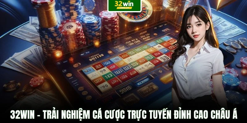 32WIN - Trải nghiệm cá cược trực tuyến đỉnh cao châu Á